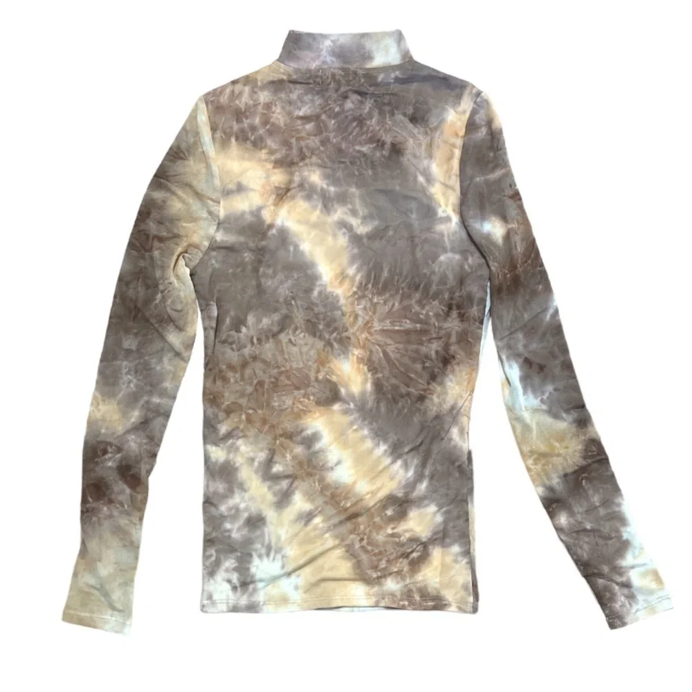 Gilded Intent tie-dye mesh top xs
